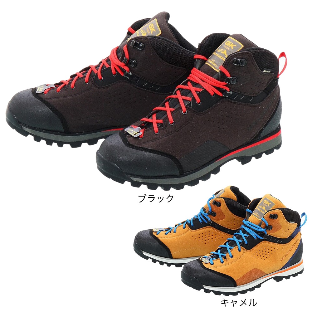 キャラバン（Caravan）（メンズ）ゴアテックス トレッキングシューズ 登山靴 GK25 ブラック 0011250 190