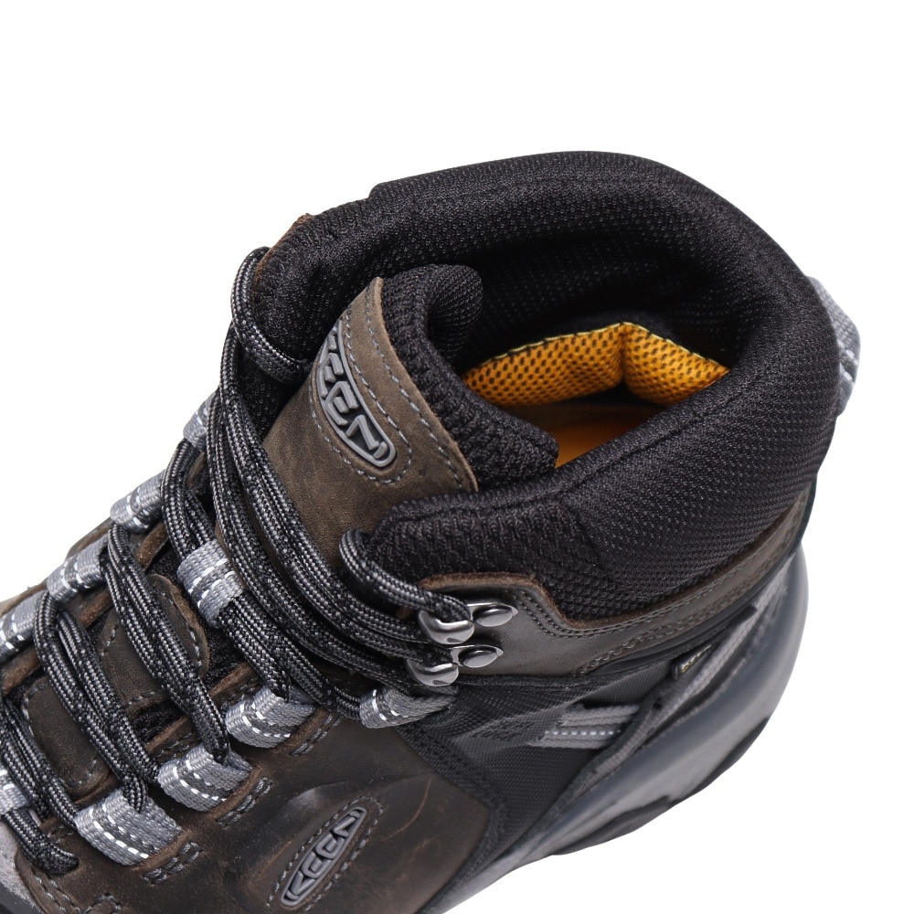 キーン（KEEN）（メンズ）トレッキングシューズ ハイカット 登山靴 リッジフレックスミッド 1024911 ダークグリーン