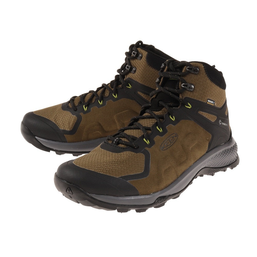 トレッキングシューズ 登山靴 エクスプロール ミッド 防水ハイキングシューズ 登山 山登り キーン スポーツ用品はスーパースポーツゼビオ