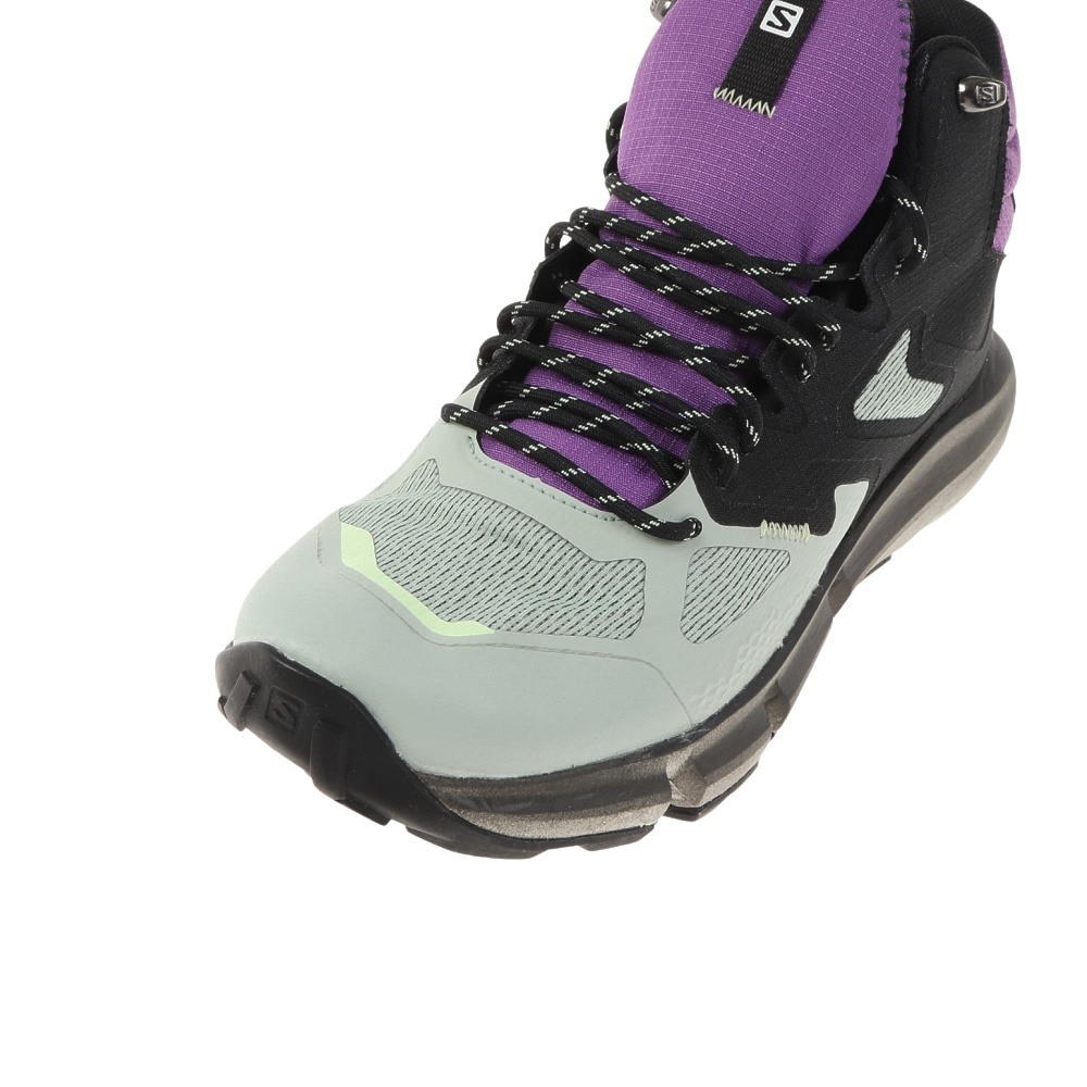 サロモン（SALOMON）（メンズ）PREDICT HIKE MID GORE-TEX Black Aqua