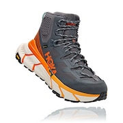 ホカ（HOKA）（メンズ）トレッキングシューズ ハイカット 登山靴 テンナイン ハイク GTX 1113510-CPOR グレー ゴアテックス 撥水
