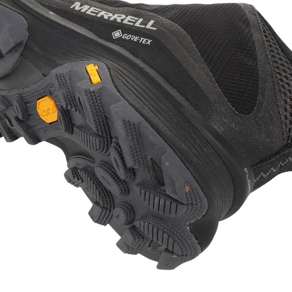 メレル（MERRELL）（メンズ）トレッキングシューズ ハイカット 登山靴 MOAB SPEED MID GORE-TEX 067075 BLK/ASP ビブラムソール
