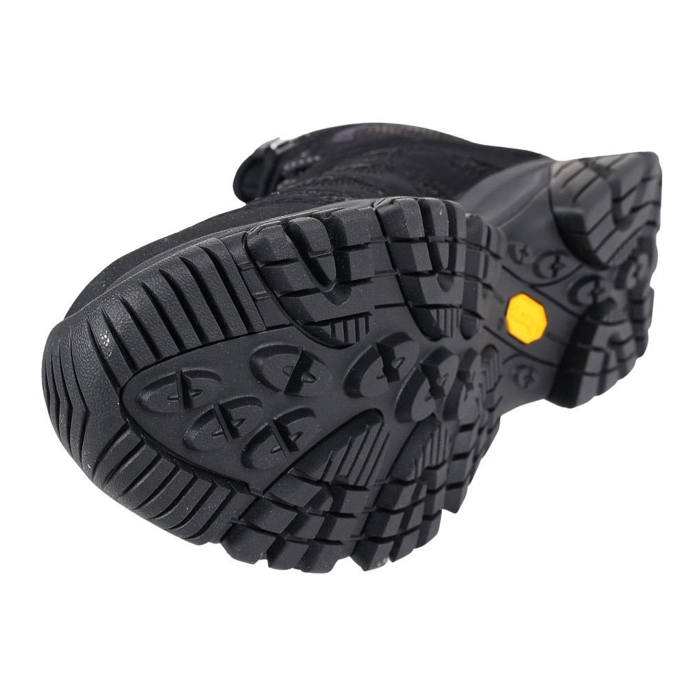 メレル（MERRELL）（メンズ）トレッキングシューズ ハイカット 登山靴 MOAB 3 SYNTHETIC MID ゴアテックス 500249 TRIPLE BLK ブラック ビブラムソール