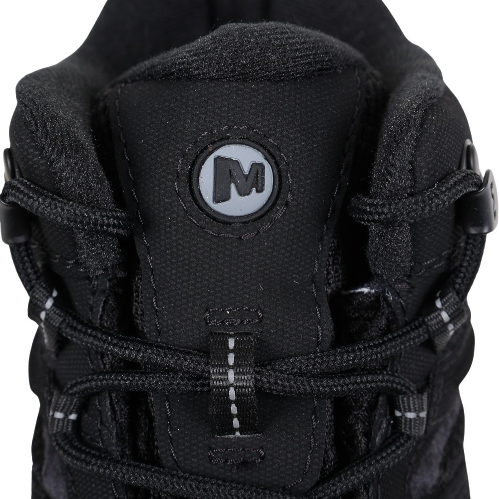メレル（MERRELL）（メンズ）ゴアテックス トレッキングシューズ ハイカット 登山靴 モアブ3 SYNTHETIC MID 500249 TRIPLE BLK ビブラムソール