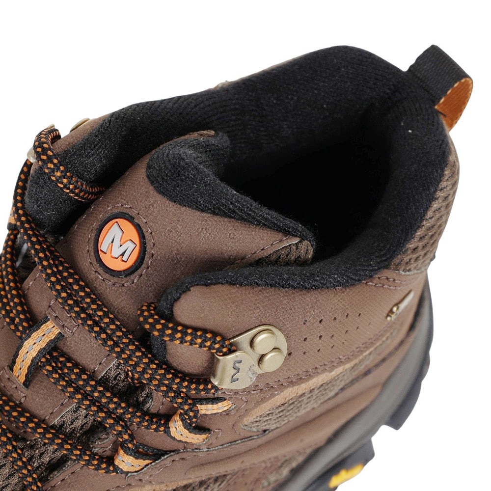 メレル（MERRELL）（メンズ）トレッキングシューズ ハイカット 登山靴 モアブ 3 シンセティック ミッド ゴアテックス ワイドワイズ 500253W ブラウン