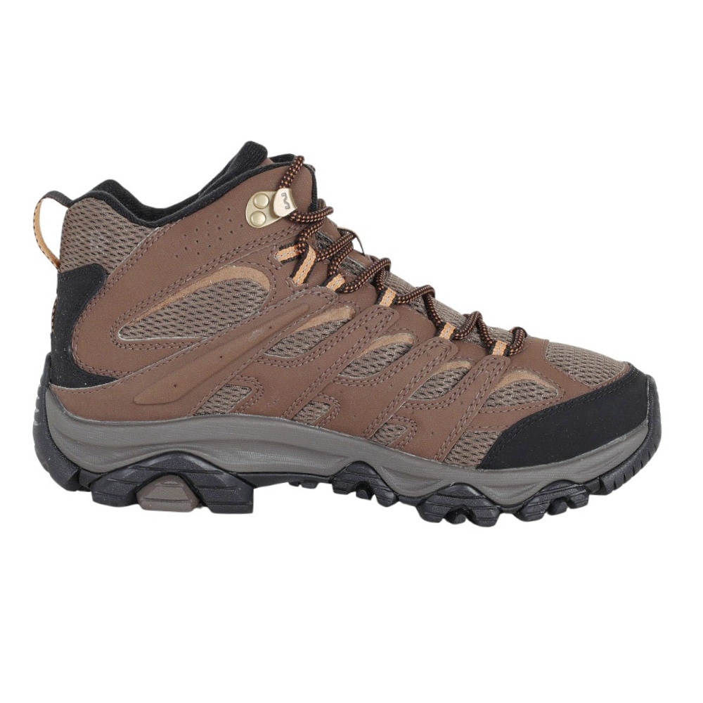 メレル（MERRELL）（メンズ）トレッキングシューズ ハイカット 登山靴 モアブ 3 シンセティック ミッド ゴアテックス ワイドワイズ 500253W ブラウン