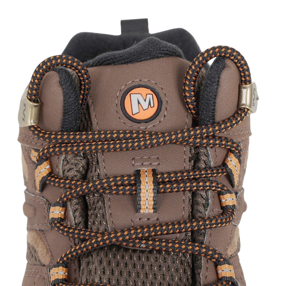 メレル（MERRELL）（メンズ）トレッキングシューズ ハイカット 登山靴 モアブ 3 シンセティック ミッド ゴアテックス ワイドワイズ 500253W ブラウン