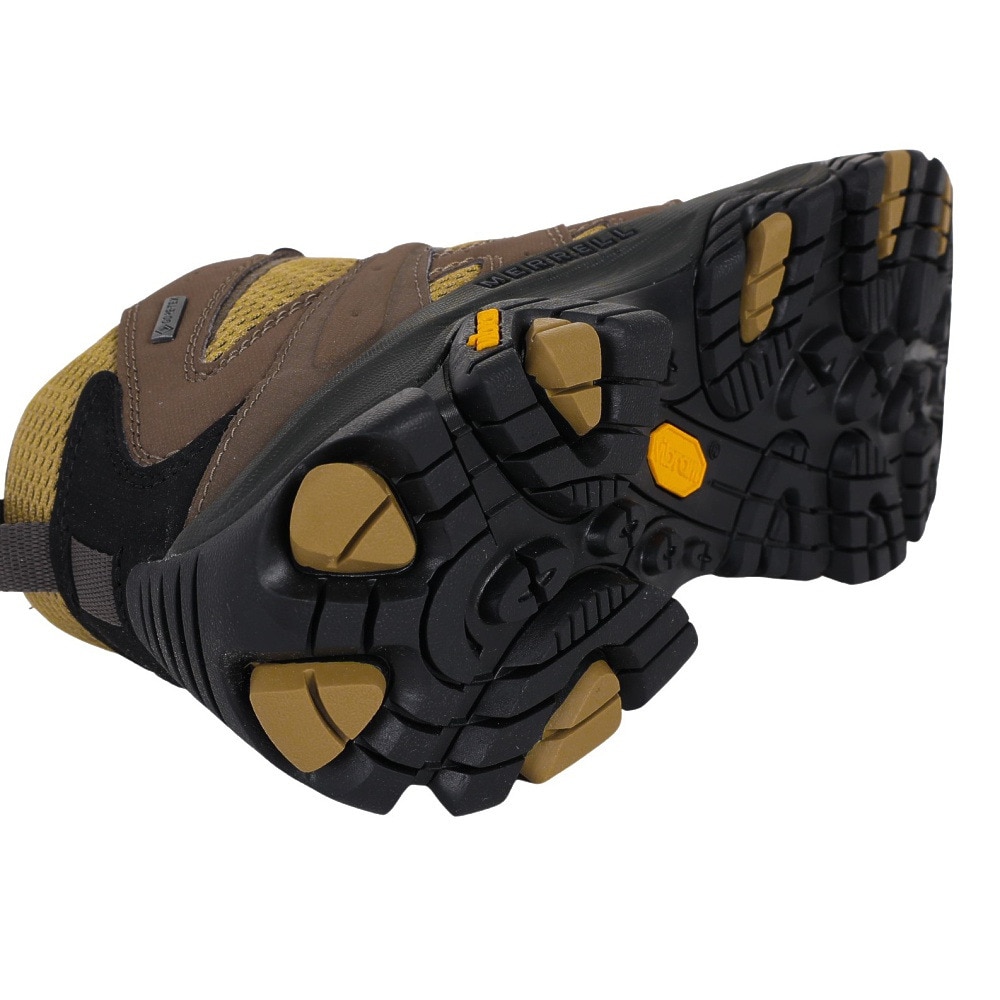 メレル（MERRELL）（メンズ）トレッキングシューズ ハイカット 登山靴 モアブ 3 シンセティック ミッド ゴアテックス 500255 カーキ