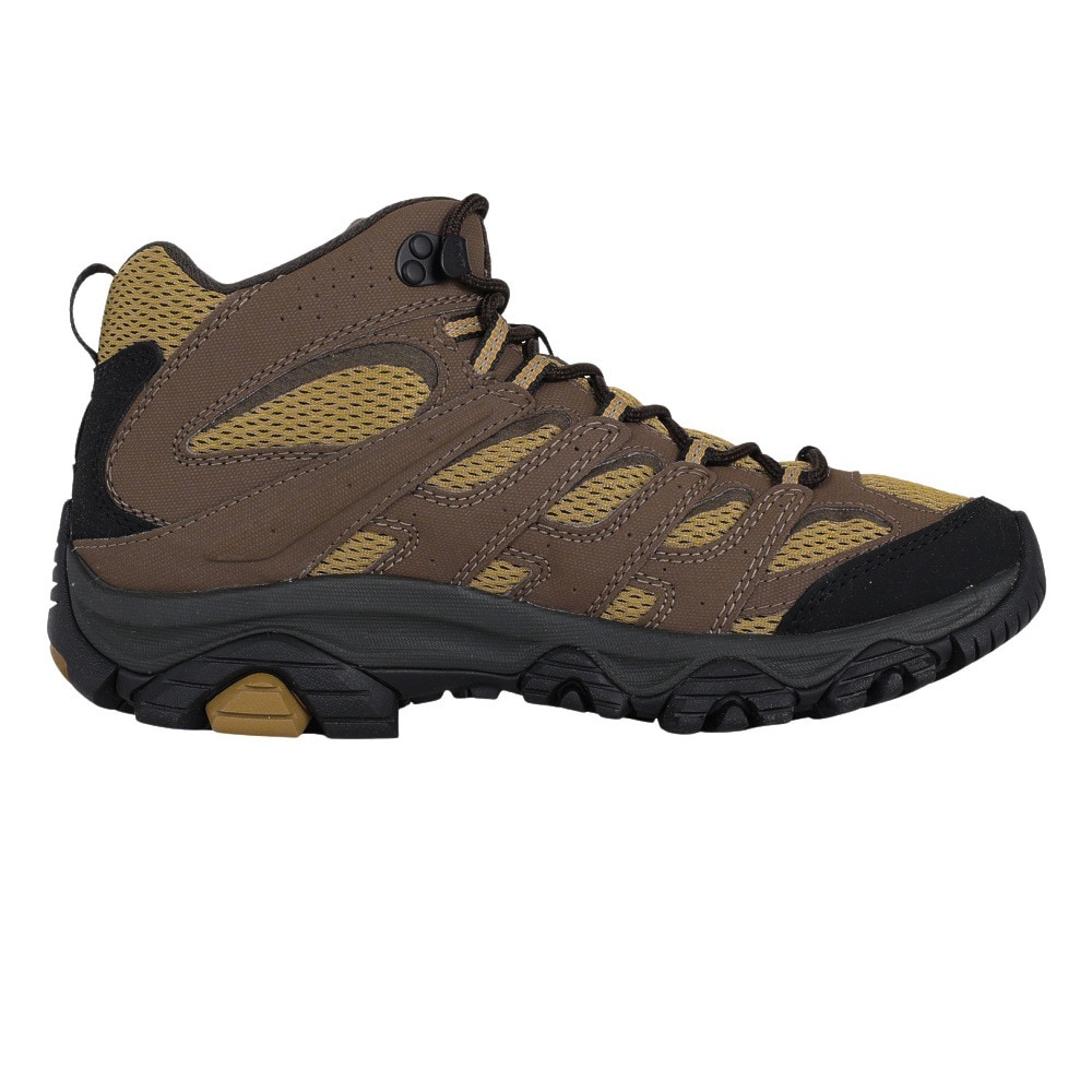 メレル（MERRELL）（メンズ）トレッキングシューズ ハイカット 登山靴 モアブ 3 シンセティック ミッド ゴアテックス 500255 カーキ