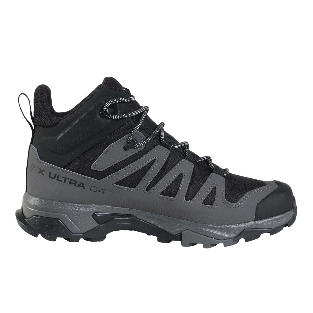 サロモン（SALOMON）（メンズ）トレッキングシューズ ハイカット 登山靴 X 4 MID WIDE GORE-TEX L41294600 | アウトドア・キャンプ用品はエルブレス