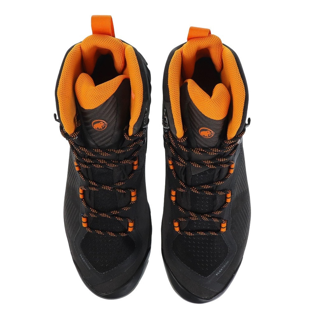 マムート（MAMMUT）（メンズ）トレッキングシューズ ハイカット 登山靴 Sapuen High GTX(R) Men  3030-04241-00132 ブラック×イエロー