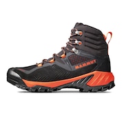 マムート（MAMMUT）（メンズ）トレッキングシューズ ハイカット 登山靴 Sapuen High ゴアテックス Men 3030-04241-00654 ブラック×レッド