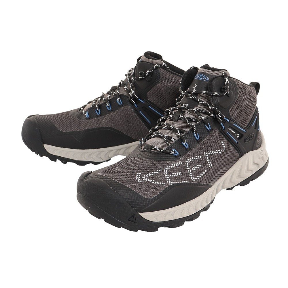 キーン｜キーン（KEEN）（メンズ）トレッキングシューズ ハイカット 登山靴 ネクシス エヴォ ミッド ウォータープルーフ 防水ハイキングシューズ  1026108 アウトドア・キャンプ用品はエルブレス