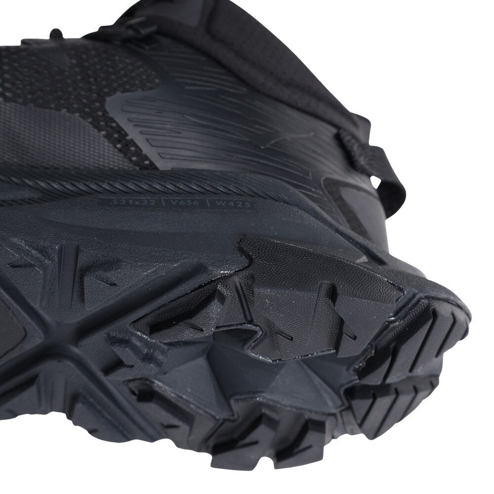 ホカ（HOKA）（メンズ）トレッキングシューズ ハイカット 登山靴 TRAIL CODE トレイルコード GTX 1123165-BRVN ブラック ゴアテックス 防水