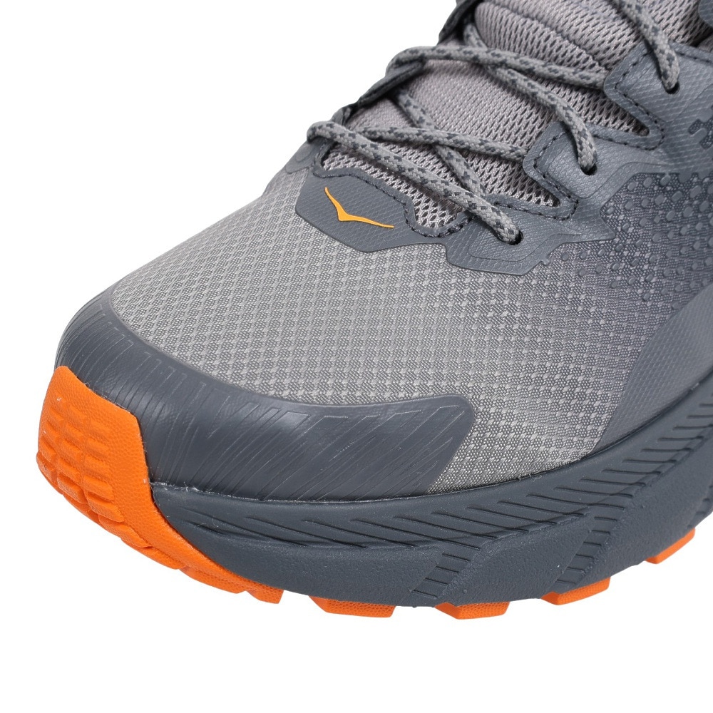 ホカ（HOKA）（メンズ）トレッキングシューズ ハイカット 登山靴 TRAIL CODE トレイルコード GTX 1123165-CPOR グレー ゴアテックス 防水