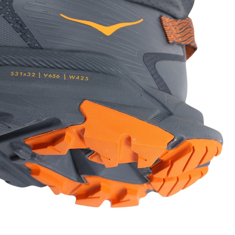 ホカ（HOKA）（メンズ）トレッキングシューズ ハイカット 登山靴 TRAIL CODE トレイルコード GTX 1123165-CPOR グレー ゴアテックス 防水