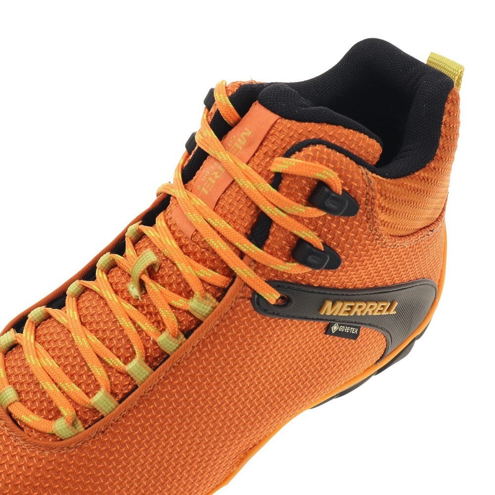 メレル（MERRELL）（メンズ）トレッキングシューズ ハイカット 登山靴 カメレオン 8 ストーム ミッド ゴアテックス 034095 FLAME 防水 ビブラムソール