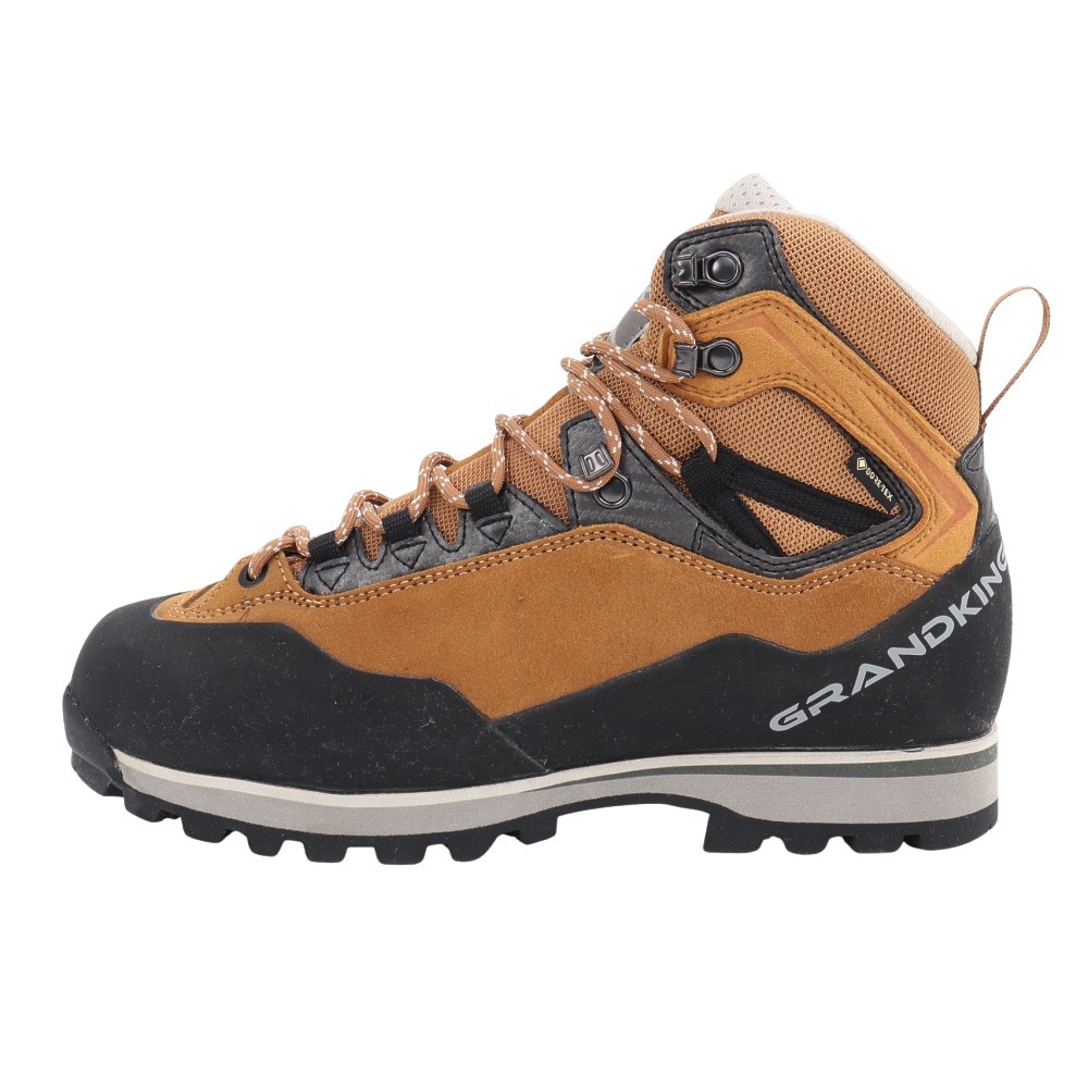 キャラバン（Caravan）（メンズ）トレッキングシューズ ハイカット 登山靴 GK88 0011880443 キャメル ビブラムソール