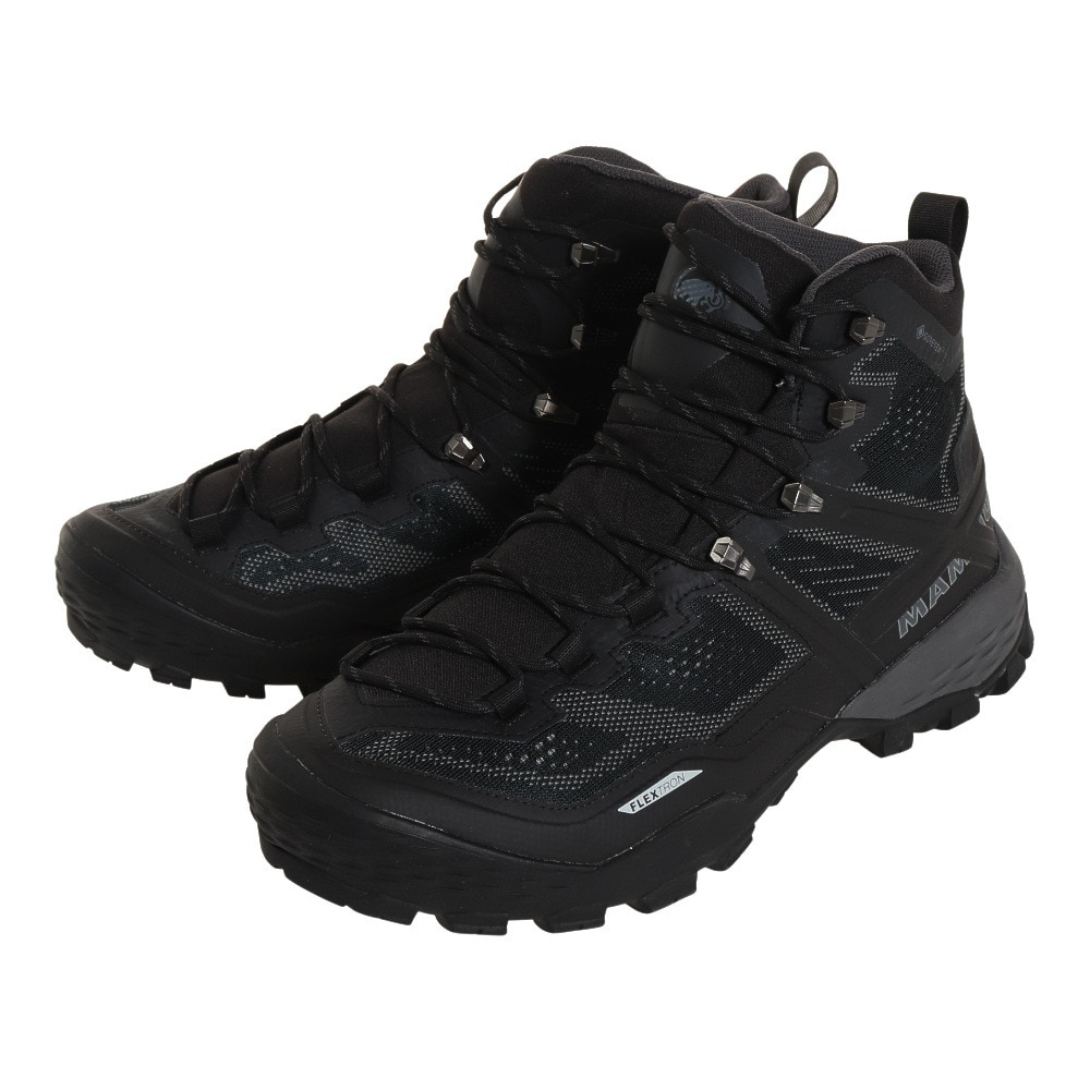 マムート（MAMMUT）（メンズ）トレッキングシューズ ハイカット 登山靴 Ducan High GTX 3030-03471-0052 ブラック  ゴアテックス 防水