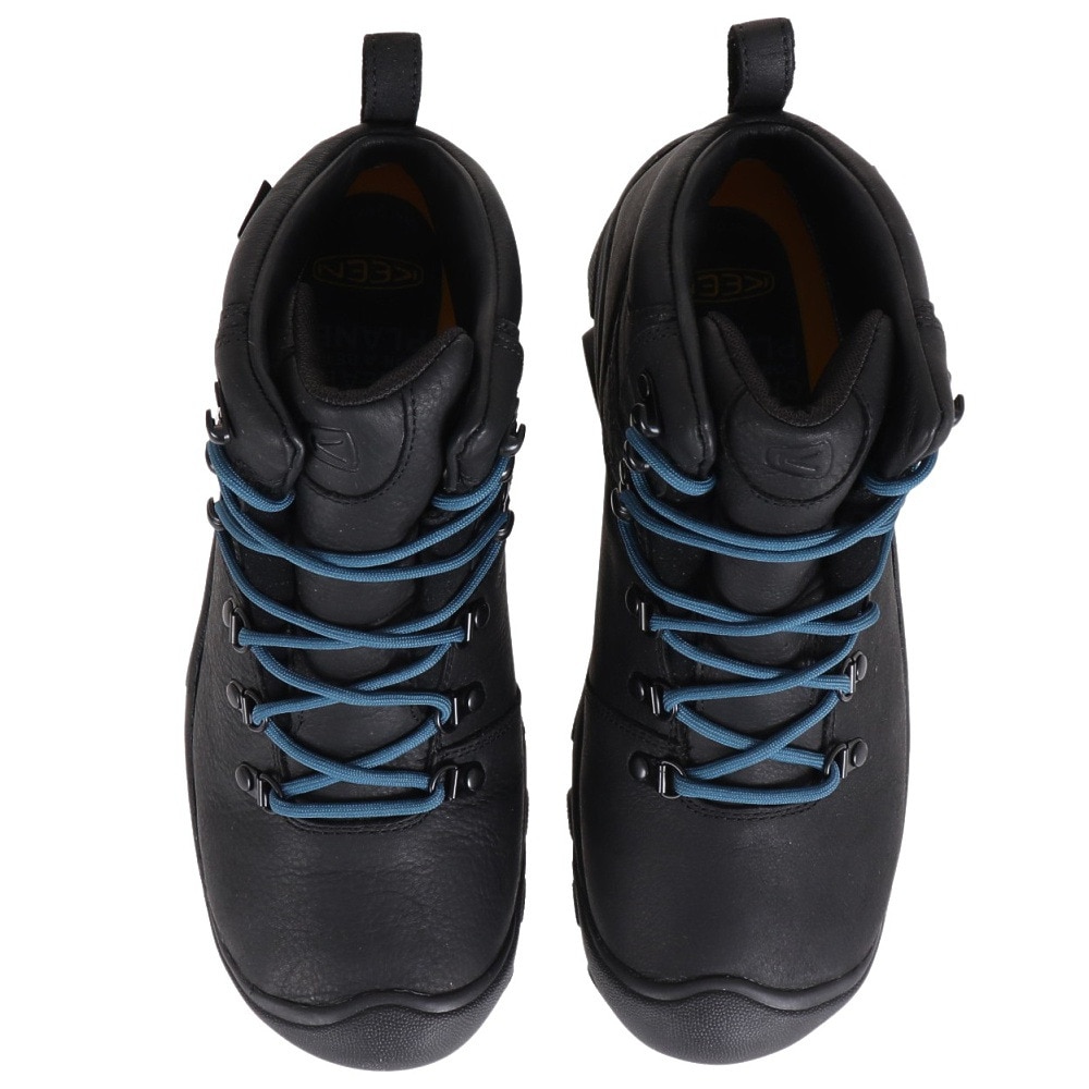 キーン（KEEN）（メンズ）軽量 防水 トレッキングシューズ ハイカット 登山靴  ピレニーズ ハイキングシューズ 1026585 ブラック