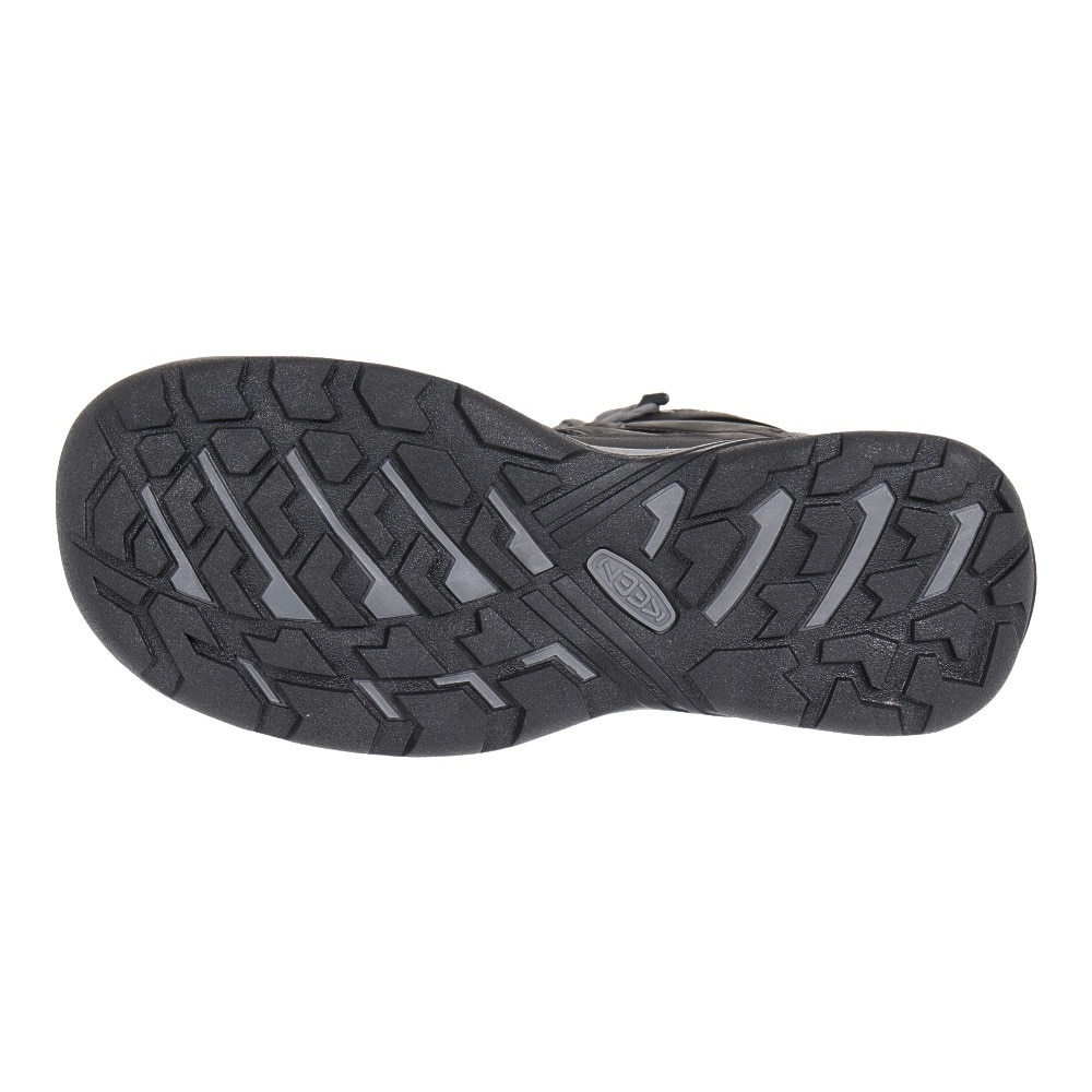 キーン（KEEN）（メンズ）トレッキングシューズ 登山靴 サーカディア ミッド ウォータープルーフ 防水ハイキングシューズ 1026768 ブラック