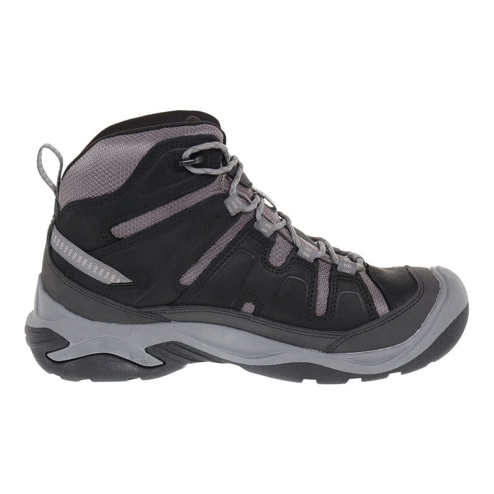 キーン（KEEN）（メンズ）トレッキングシューズ 登山靴 サーカディア ミッド ウォータープルーフ 防水ハイキングシューズ 1026768 ブラック