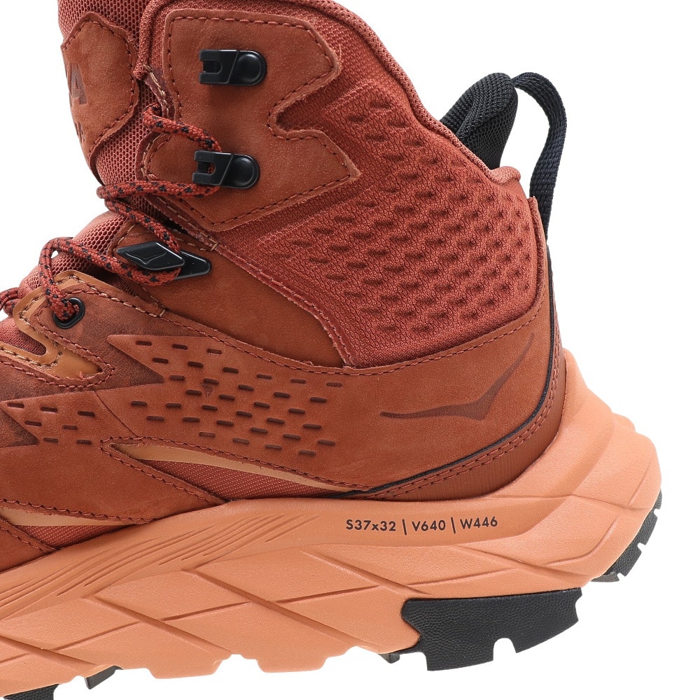 ホカ（HOKA）（メンズ）ゴアテックス トレッキングシューズ ハイカット 登山靴 アナカパ ミッド GTX 1122018-BCSB