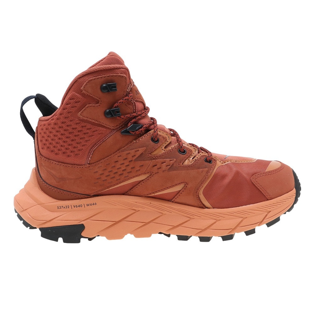 ホカ（HOKA）（メンズ）ゴアテックス トレッキングシューズ ハイカット 登山靴 アナカパ ミッド GTX 1122018-BCSB