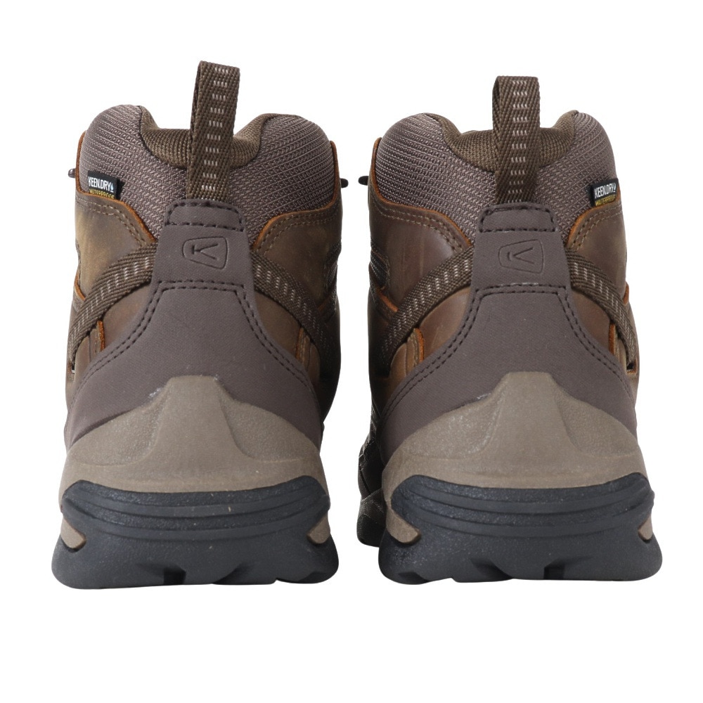 キーン（KEEN）（メンズ）トレッキングシューズ 登山靴 サーカディア ミッド ウォータープルーフ 防水ハイキングシューズ 1026769 ブラウン