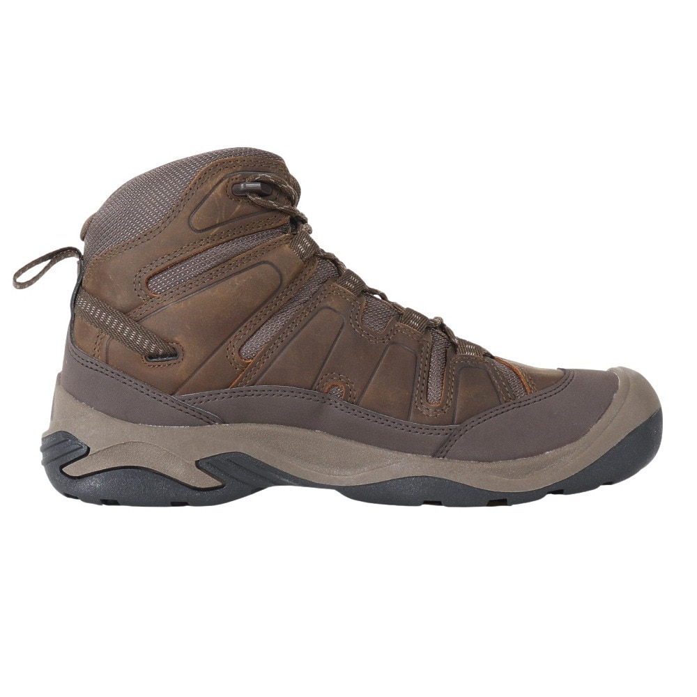 キーン（KEEN）（メンズ）トレッキングシューズ 登山靴 サーカディア ミッド ウォータープルーフ 防水ハイキングシューズ 1026769 ブラウン