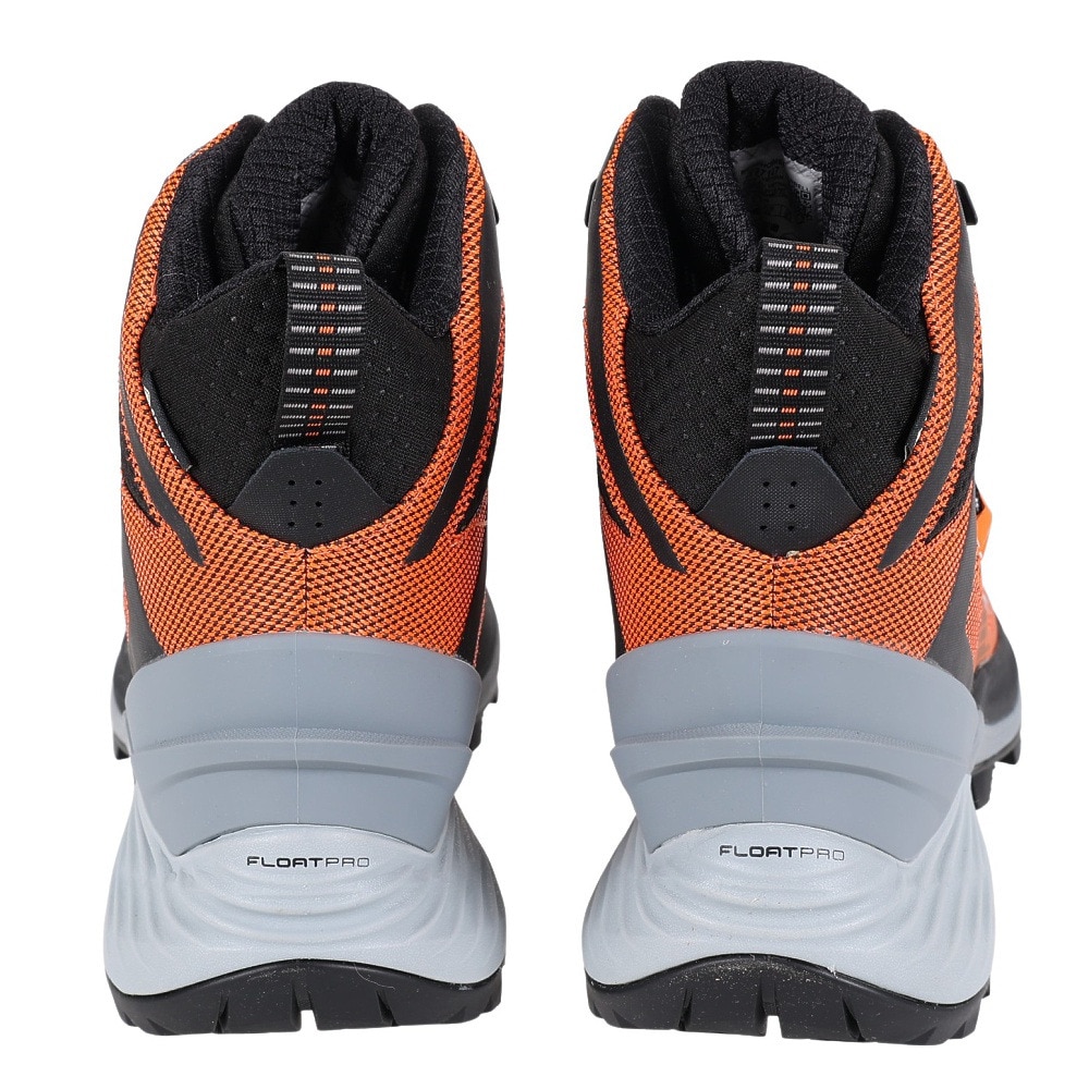 メレル（MERRELL）（メンズ）トレッキングシューズ ハイカット 登山靴 ローグ ハイカー ミッド ゴアテックス 037147 ORANGE オレンジ ビブラムソール