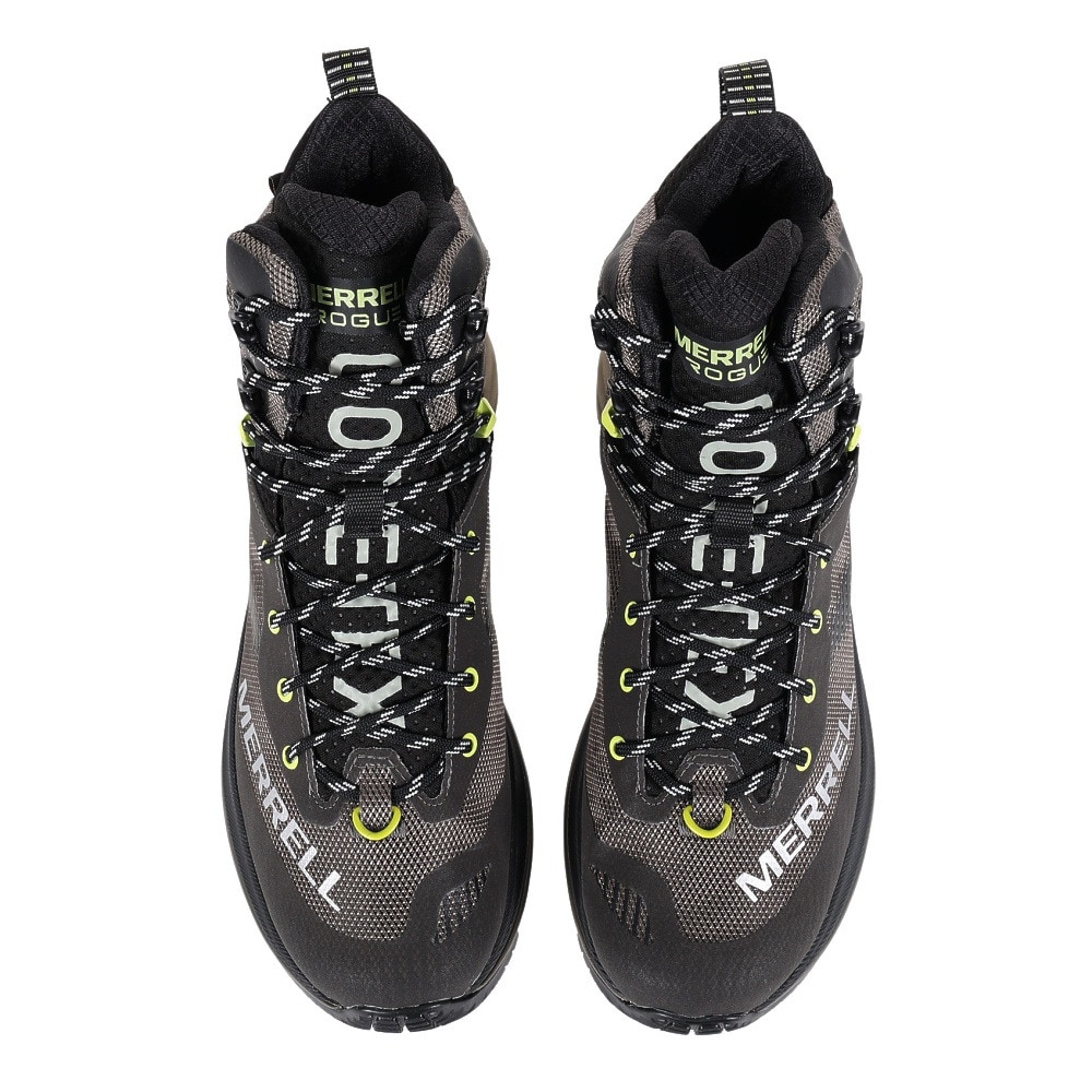 メレル（MERRELL）（メンズ）トレッキングシューズ ハイカット 登山靴 ローグ ハイカー ミッド ゴアテックス 037159 BOULDER ボウルダー ビブラムソール