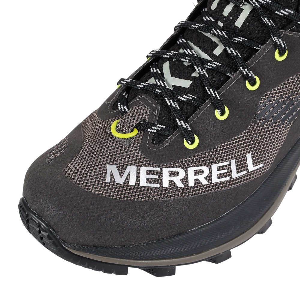 メレル（MERRELL）（メンズ）トレッキングシューズ ハイカット 登山靴 ローグ ハイカー ミッド ゴアテックス 037159 BOULDER ボウルダー ビブラムソール