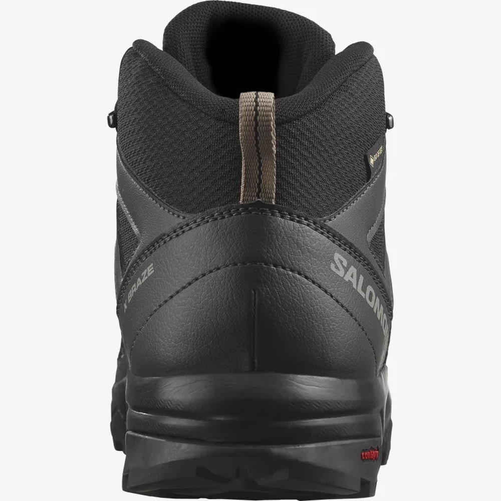 サロモン（SALOMON）（メンズ）ゴアテックス トレッキングシューズ ハイカット X BRAZE エックス ブレイズ ミッド L47174800 登山靴