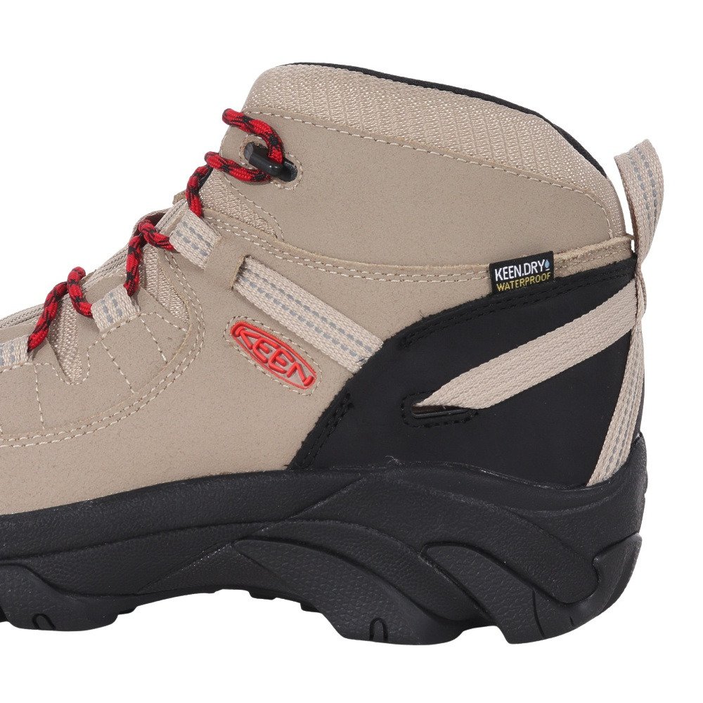 キーン（KEEN）（メンズ）トレッキングシューズ ハイカット 登山靴 ターギー 2 ミッド 1027138 ベージュ