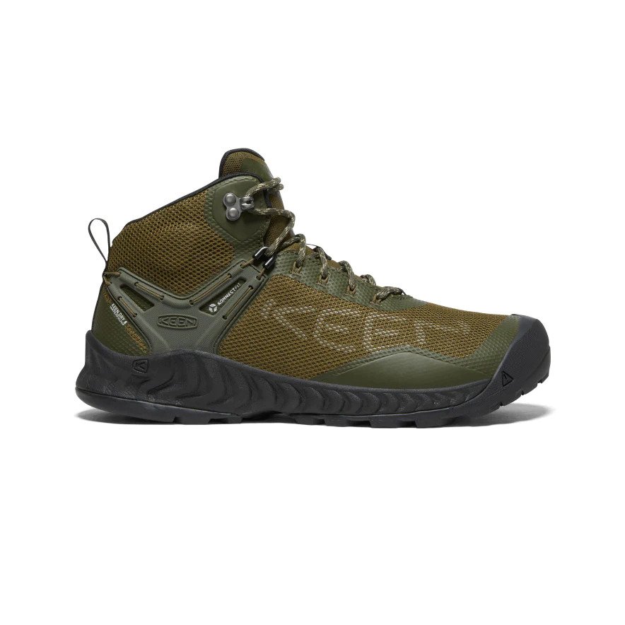 キーン（KEEN）（メンズ）ウォータープルーフ トレッキングシューズ ネクシス エヴォ ミッド 防水ハイキングシューズ 1026678 登山靴
