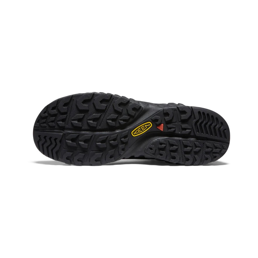 キーン（KEEN）（メンズ）トレッキングシューズ ネクシス エヴォ ミッド ウォータープルーフ 防水ハイキングシューズ 1027191 ブラック 登山靴