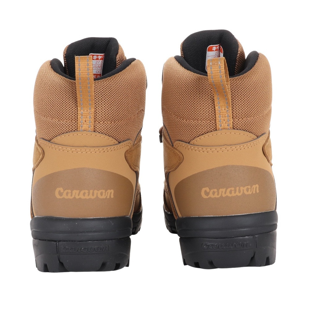キャラバン（Caravan）（メンズ）トレッキングシューズ ハイカット 登山靴 C1 02S 0010106340 キャメル