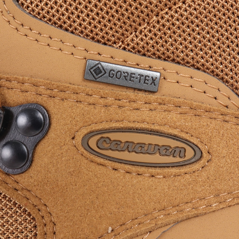 キャラバン（Caravan）（メンズ）ゴアテックス トレッキングシューズ ハイカット 登山靴 C1 02S 0010106340 キャメル