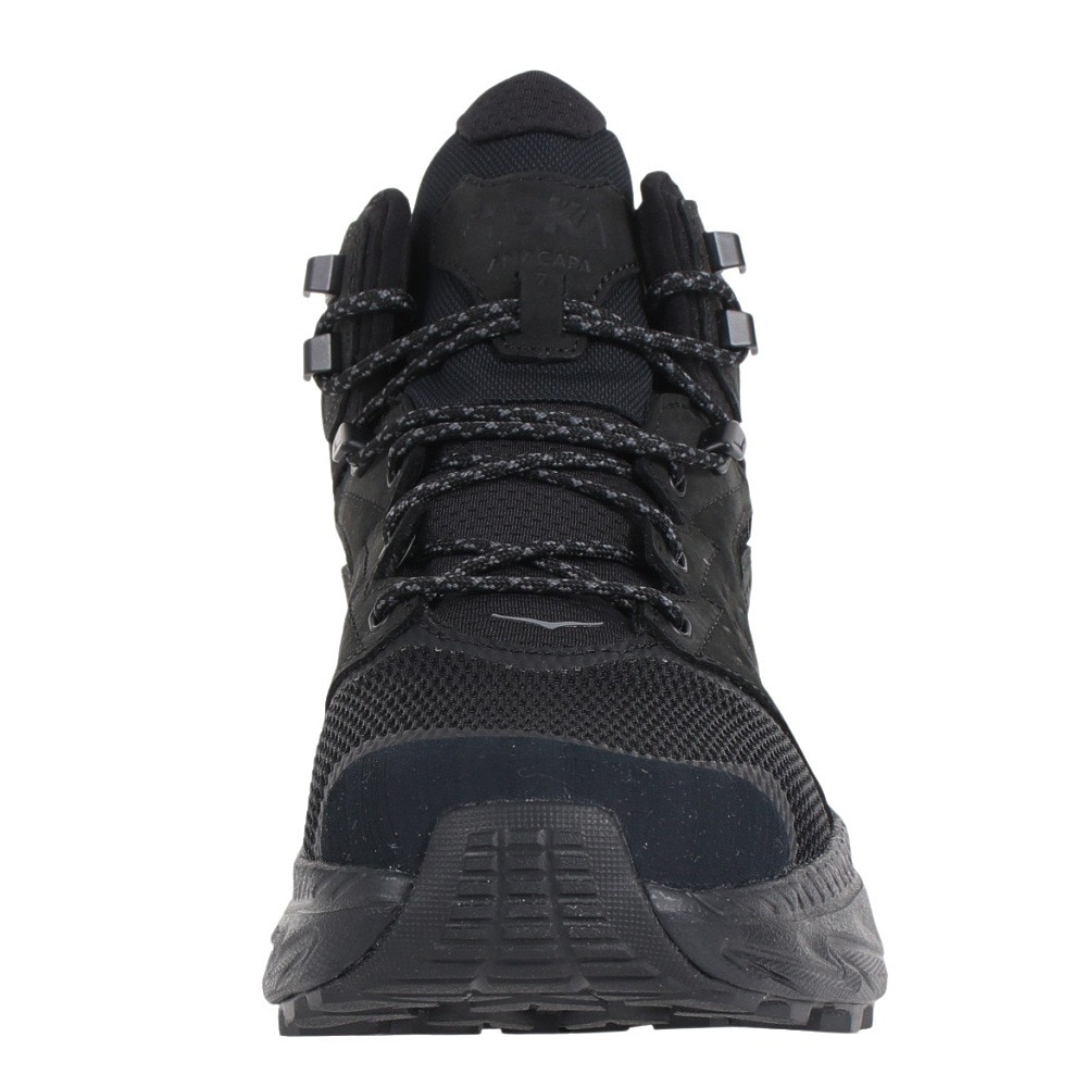 ホカ（HOKA）（メンズ）トレッキングシューズ ミドルカット 登山靴 アナカパ 2 ミッド GTX 1141633-BBLC ブラック