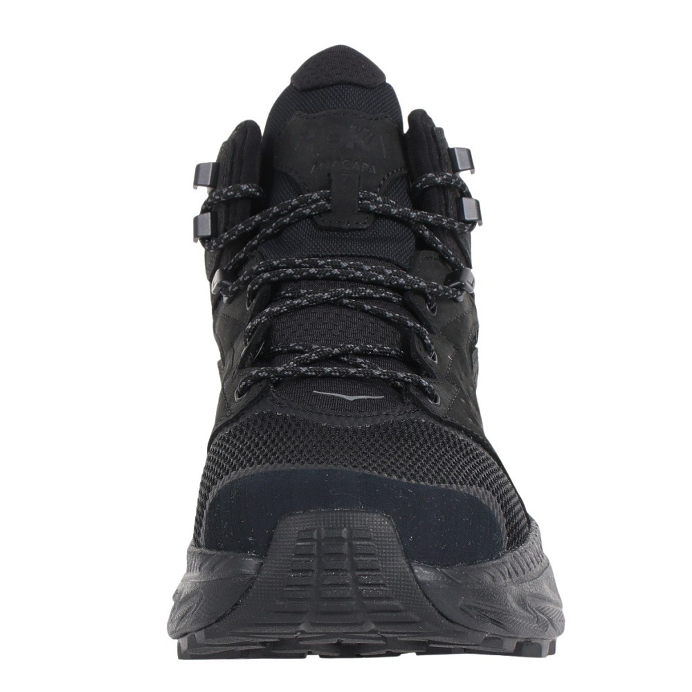 ホカ（HOKA）（メンズ）ゴアテックス トレッキングシューズ ミドルカット 登山靴 アナカパ 2 ミッド GTX 1141633-BBLC ブラック