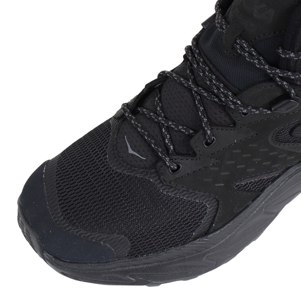 ホカ（HOKA）（メンズ）ゴアテックス トレッキングシューズ ミドルカット 登山靴 アナカパ 2 ミッド GTX 1141633-BBLC ブラック