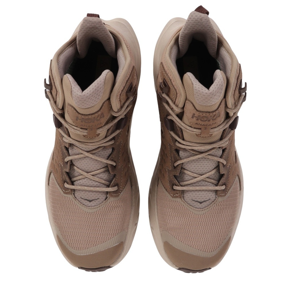 ホカ（HOKA）（メンズ）ゴアテックス トレッキングシューズ ミドルカット 登山靴 アナカパ 2 ミッド GTX 1141633-DOTN ブラウン