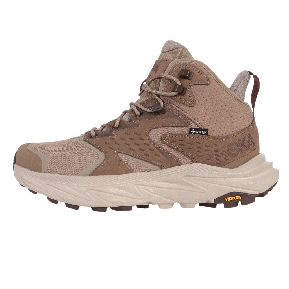 ホカ（HOKA）（メンズ）ゴアテックス トレッキングシューズ ミドルカット 登山靴 アナカパ 2 ミッド GTX 1141633-DOTN ブラウン