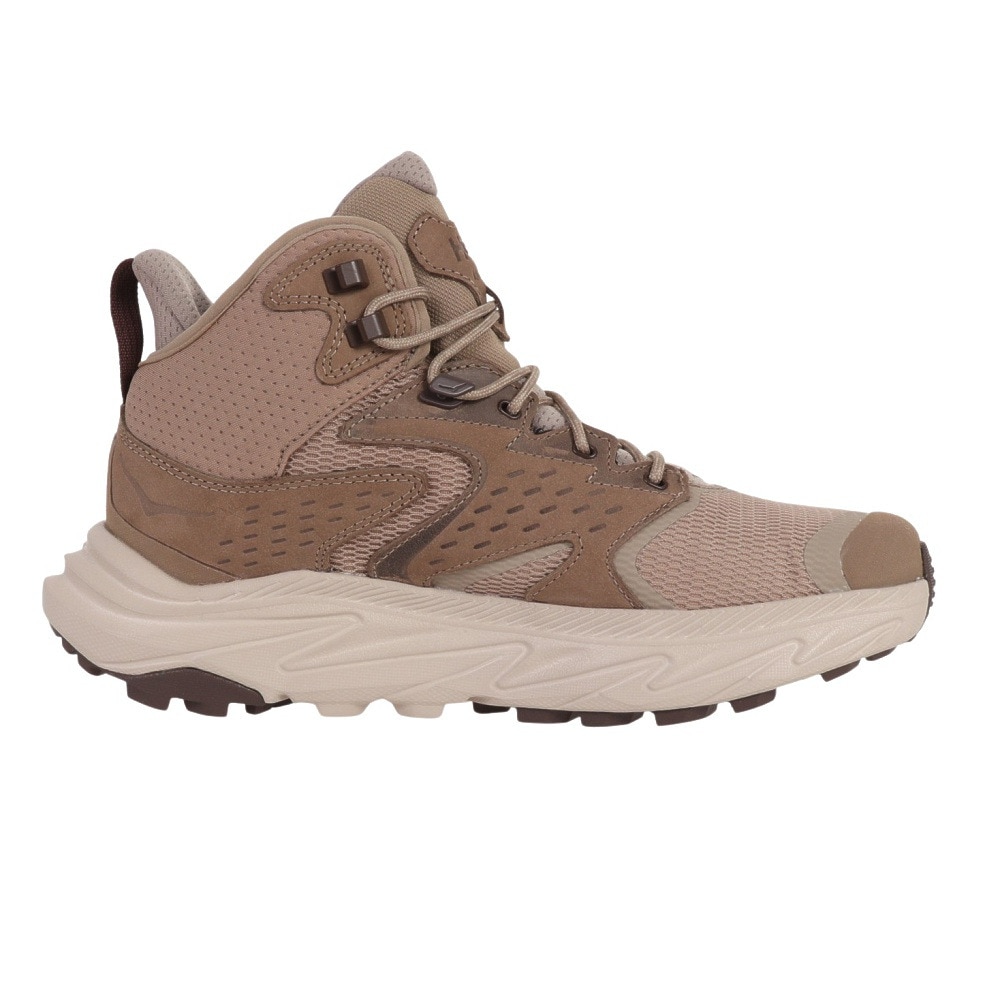 ホカ（HOKA）（メンズ）ゴアテックス トレッキングシューズ ミドルカット 登山靴 アナカパ 2 ミッド GTX 1141633-DOTN ブラウン