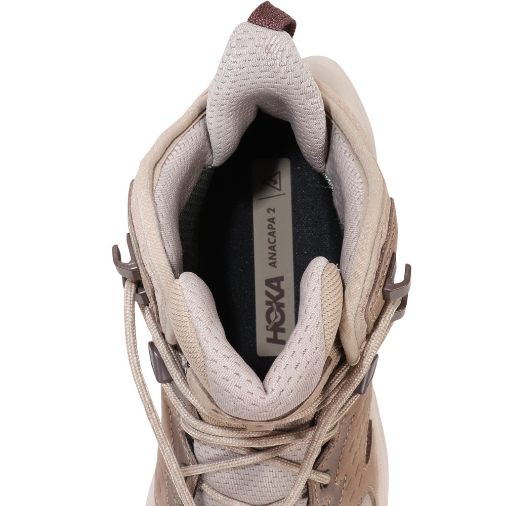 ホカ（HOKA）（メンズ）ゴアテックス トレッキングシューズ ミドルカット 登山靴 アナカパ 2 ミッド GTX 1141633-DOTN ブラウン
