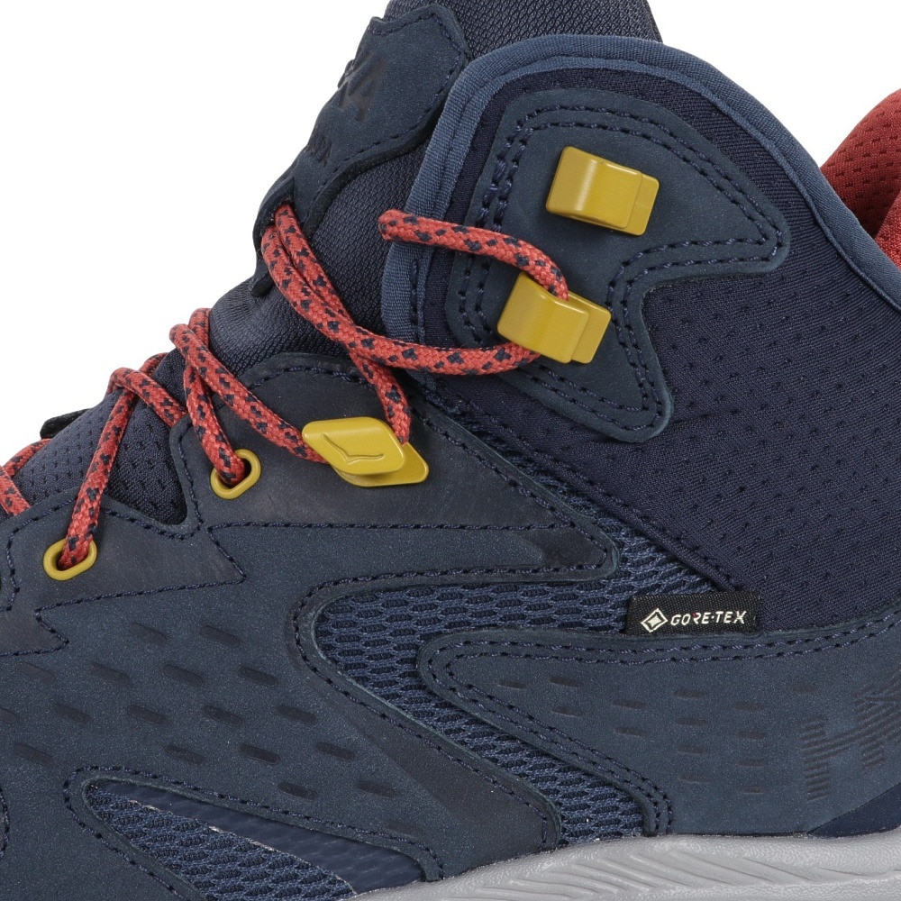 ホカ（HOKA）（メンズ）ゴアテックス トレッキングシューズ ミドルカット 登山靴 アナカパ 2 ミッド GTX 1141633-OSGR ネイビー