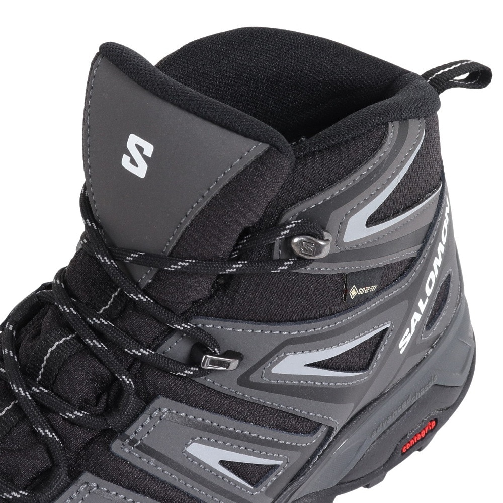 サロモン（SALOMON）（メンズ）トレッキングシューズ 登山靴 X ウルトラパイオニア ミッド GORE-TEX L47170300 ブラック