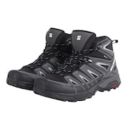 サロモン（SALOMON）（メンズ）トレッキングシューズ 登山靴 X ウルトラパイオニア ミッド GORE-TEX L47170300 ブラック