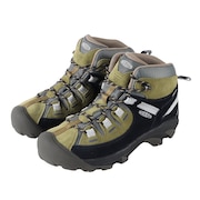 (メンズ)トレッキングシューズ ハイカット 登山靴 ターギー II ミッド WP 1027700 グリーン×ネイビー